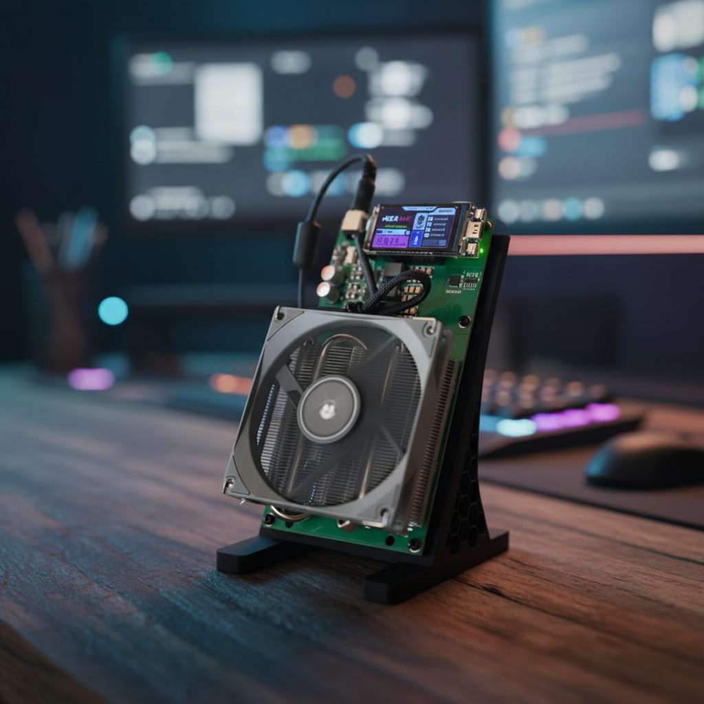 NerdMiner NerdQaxe++ | 4.8 TH/s @ 72W | 15 J/TH Bitcoin Solo Miner (Hydro / Air-Cooled)