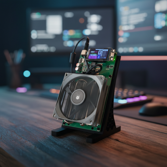NerdMiner NerdQaxe++ | 4.8 TH/s @ 72W | 15 J/TH Bitcoin Solo Miner (Hydro / Air-Cooled)