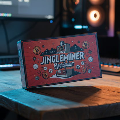 Jingle Miner Hashcard | 12.5 TH/s @ 200W | Ultra-Quiet Bitcoin Solo Miner