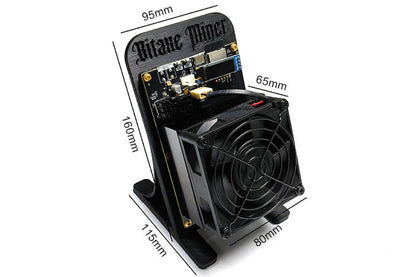 Bitaxe SupraHex 701 | 4.2 TH/s @ 90W | 7th Gen Bitcoin Solo Miner