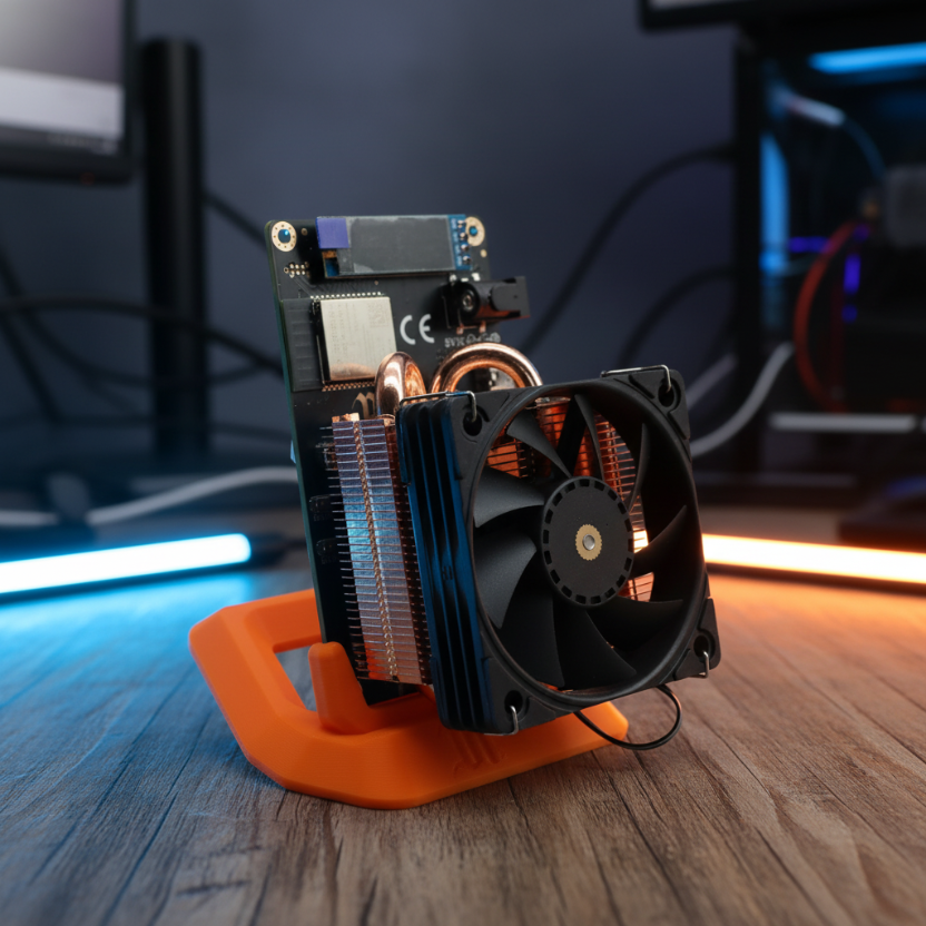 Bitaxe Gamma 601 Max | 1.9 TH/s @ 30W | Pure Copper Cooling Edition Solo Miner
