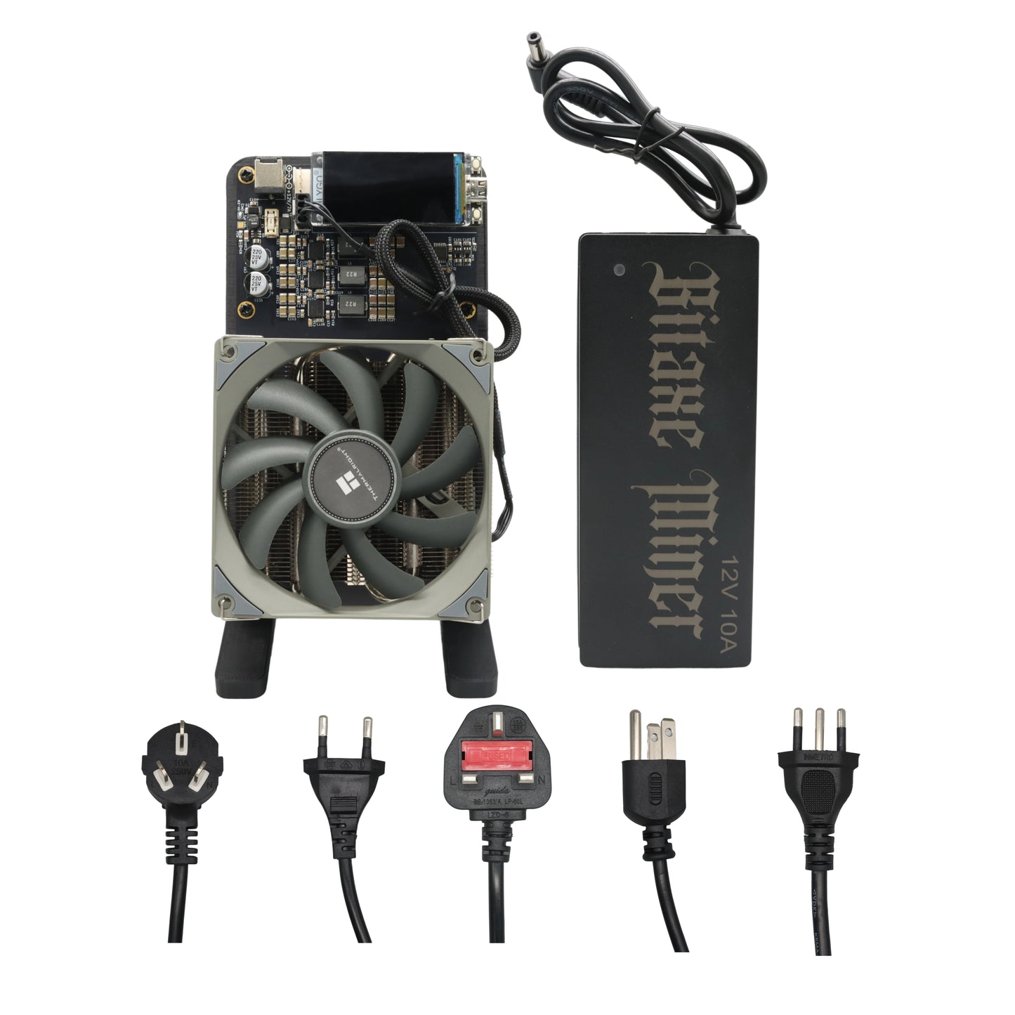 NerdMiner NerdQaxe++ | 4.8 TH/s @ 72W | 15 J/TH Bitcoin Solo Miner (Hydro / Air-Cooled)