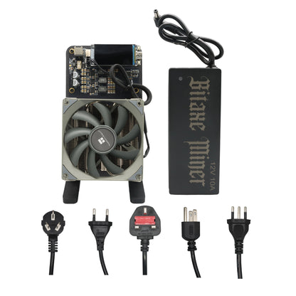 NerdMiner NerdQaxe++ | 4.8 TH/s @ 72W | 15 J/TH Bitcoin Solo Miner (Hydro / Air-Cooled)