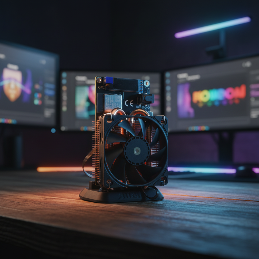 Bitaxe Gamma 601 Max | 1.9 TH/s @ 30W | Pure Copper Cooling Edition Solo Miner