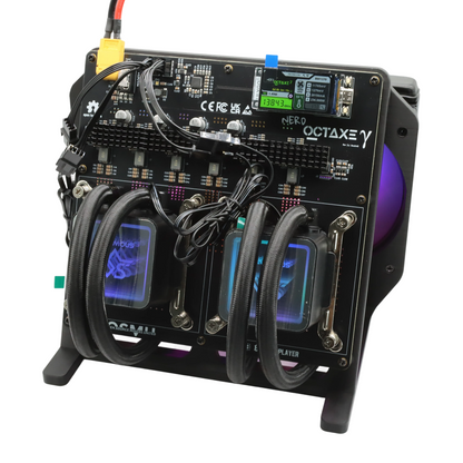 NerdOCTAxe Rev3.1 Hydro| 13.8 TH/s @ 230W | High-Performance Bitcoin Solo Miner