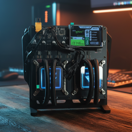NerdOCTAxe Rev3.1 Hydro| 13.8 TH/s @ 230W | The Bitcoin Ultimate Flagship
