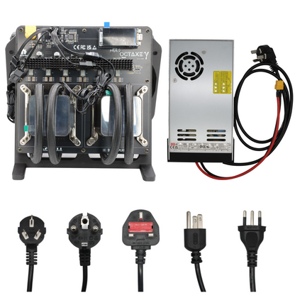 NerdOCTAxe Rev3.1 Hydro| 13.8 TH/s @ 230W | High-Performance Bitcoin Solo Miner