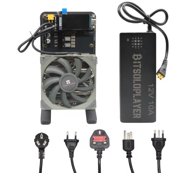 NerdQaxe++ Rev6 | 6 TH/s Hashrate | Ultra-Low 100W Solo Miner (Hydro / Air-Cooled)